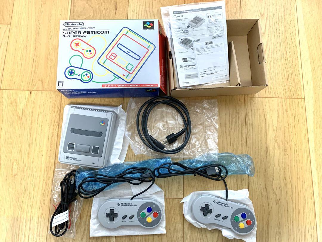 Nintendo ニンテンドークラシックミニ スーパーファミコン　美品　SFC