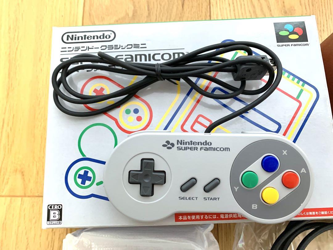 Nintendo ニンテンドークラシックミニ スーパーファミコン　美品　SFC