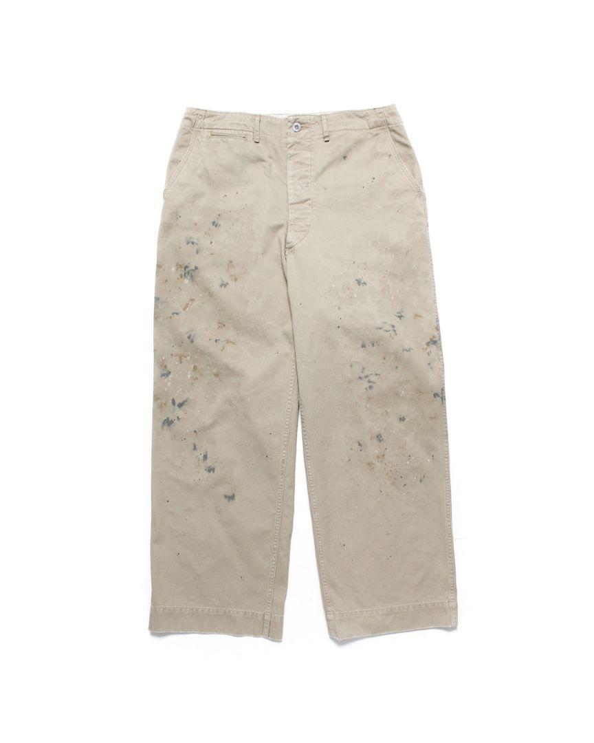 BOWWOW M41 CHINO TROUSERS Metal button