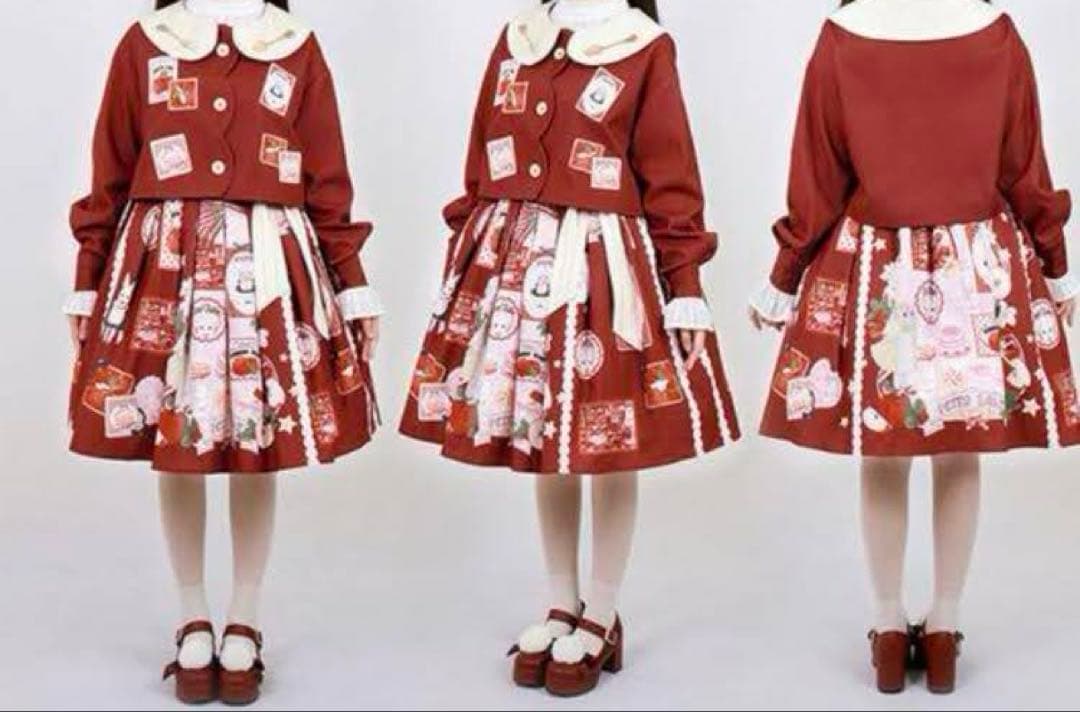 ロリ服2点おまとめ ワンピース ツーピース SIZE DECORATOM_COM_BR