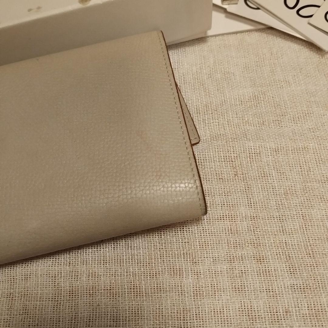 こしあん LOEWE アナグラム 3つ折8ccウォレット ライトグレー