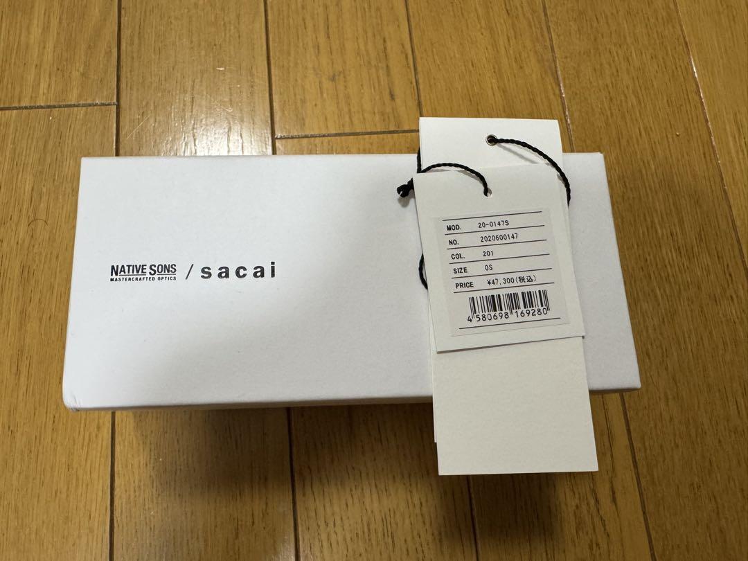 NATIVESONS✖️sacaiサングラス/ダークネイビー/新品未使用/コーネル