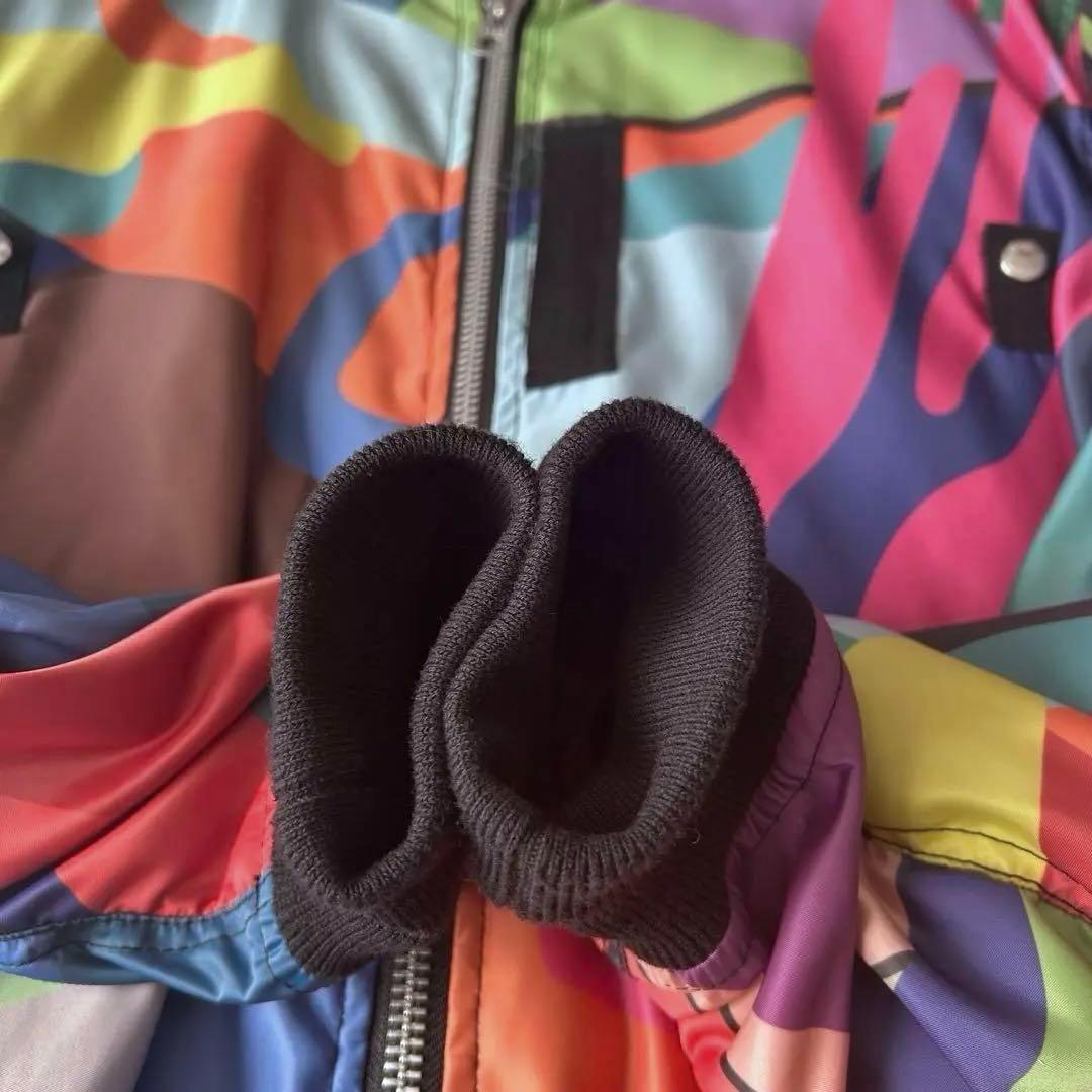 最終価格】美品sacai ×kaws ma-1 blousonマルチ大きいサイズ