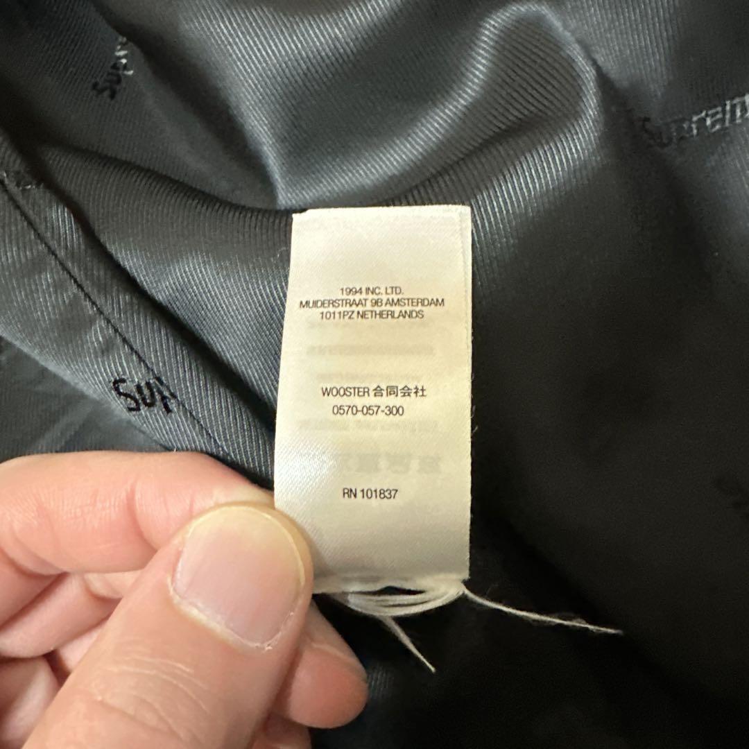ジャケット・アウター Supreme 22ss Faux Croc Car Coat Black