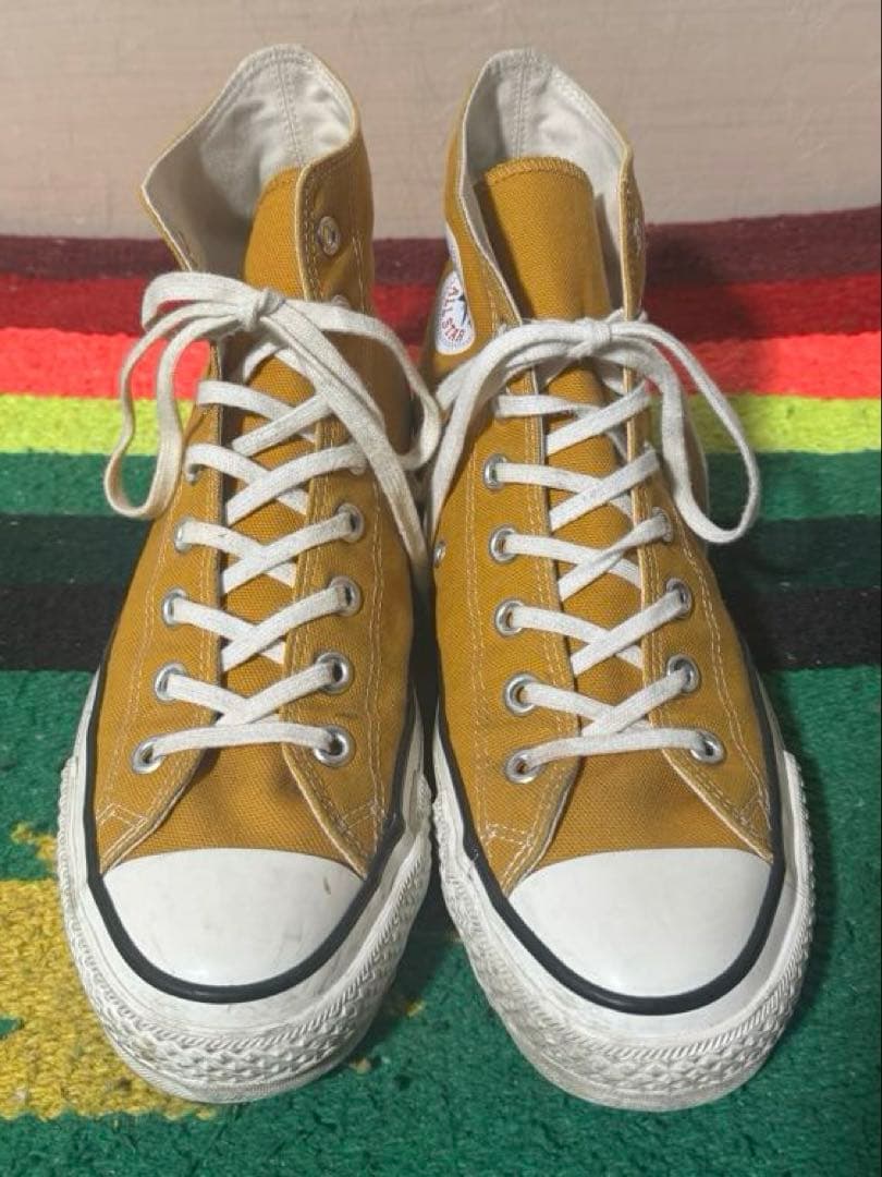 CONVERSE オールスター ハイカット マスタード 27cm27cm Converse