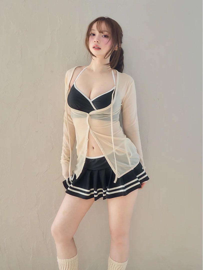 【新品】ANDMARY Coco pleats swimwear
