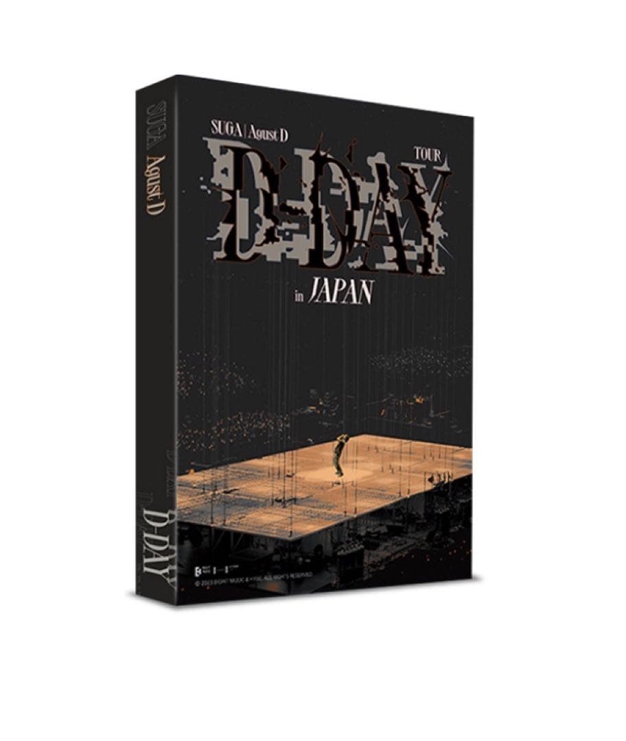 SUGA Agust D TOUR D-DAY in JAPAN DVD