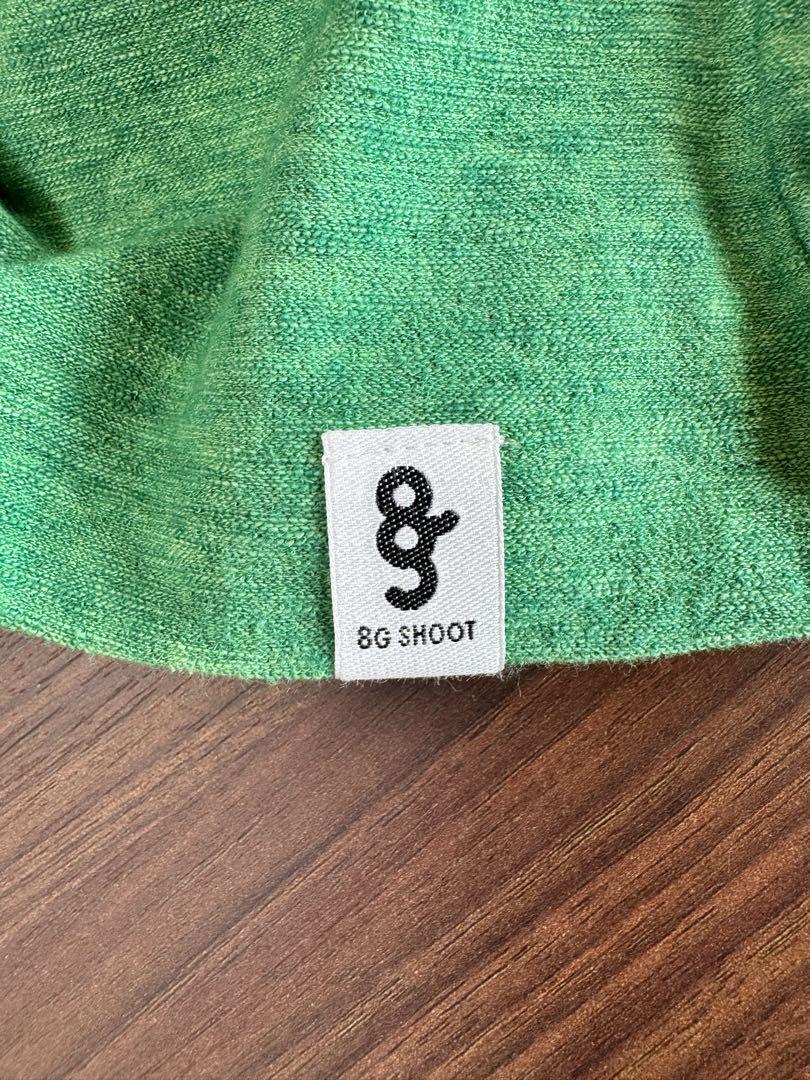 8G SHOOT ORGANIC PILE MOCK NECK SHIRT S
