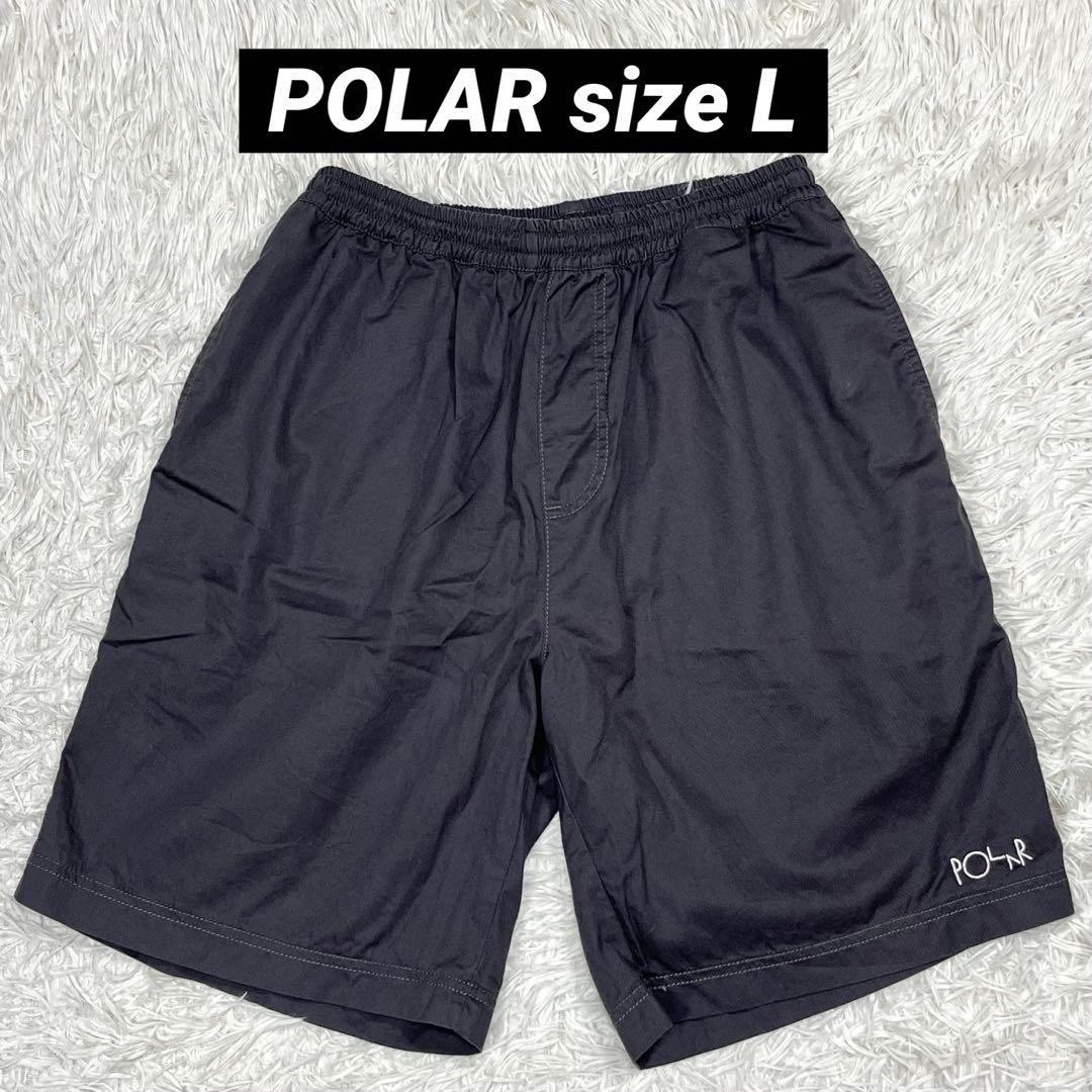 POLAR ポーラースケートco. ハーフパンツ L グレー サーフ 水陸両用