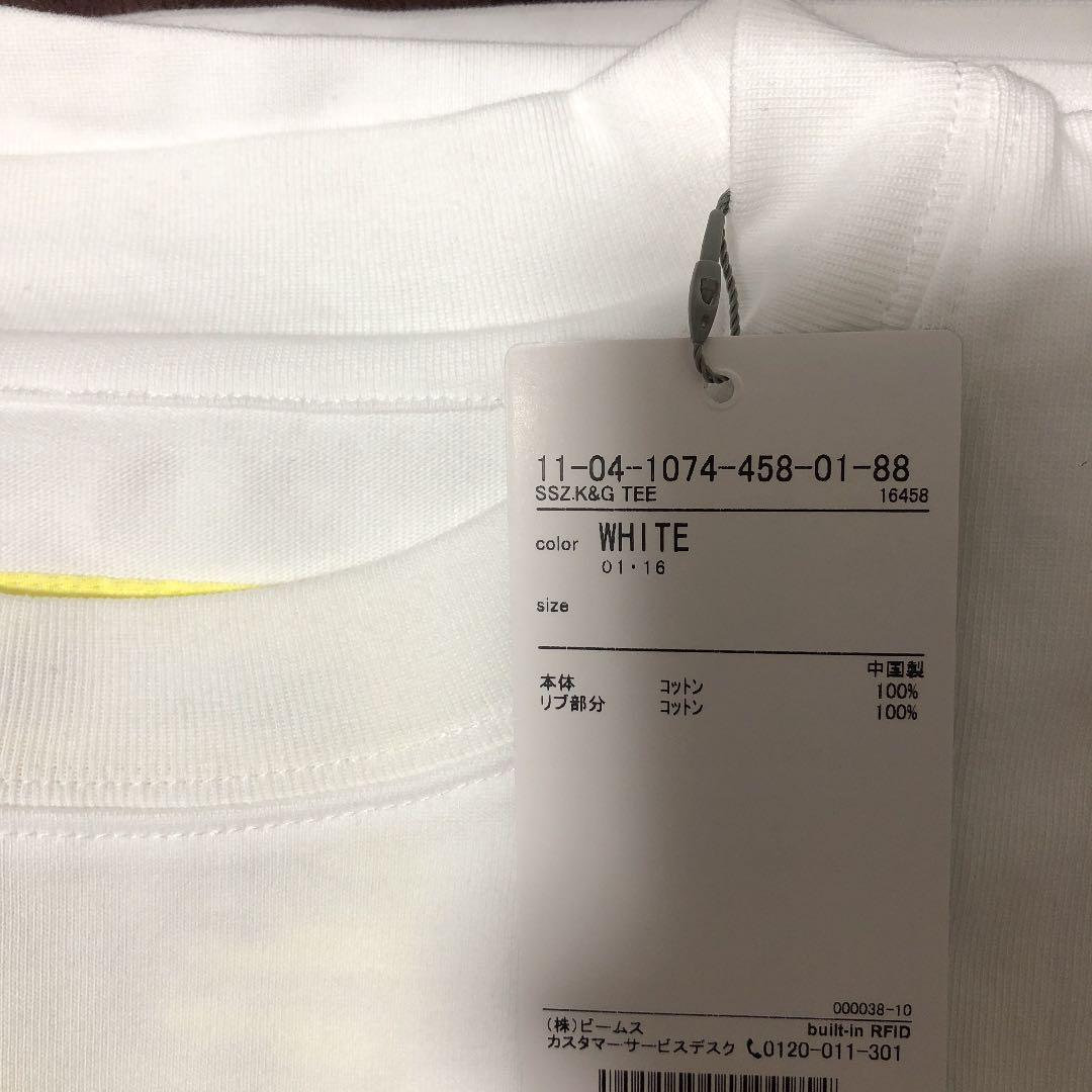 正規保証 SSZ K&G TEE ホワイト 17uXY-m68571111903 通販正規品