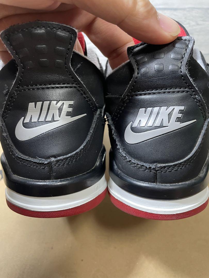 スニーカー jordan4 bred NIKE 21cm