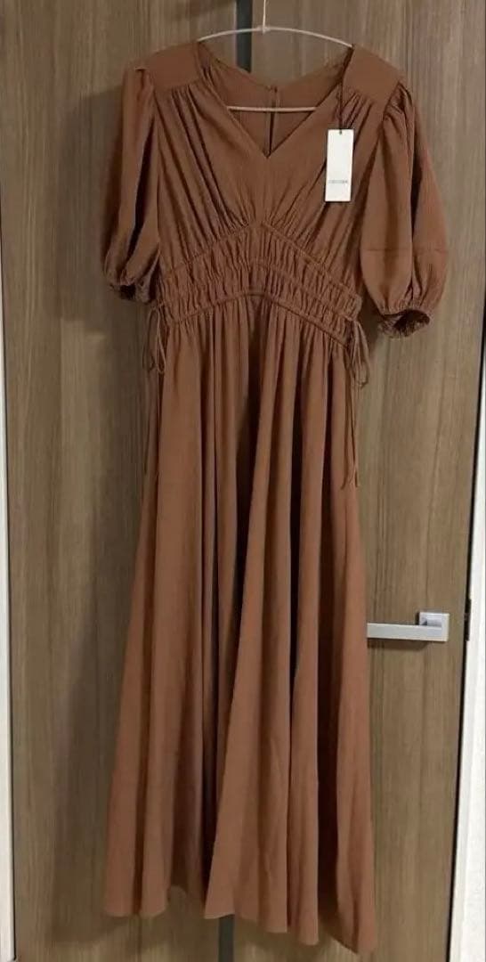 ココディール ♡ ギャザードロストワンピース