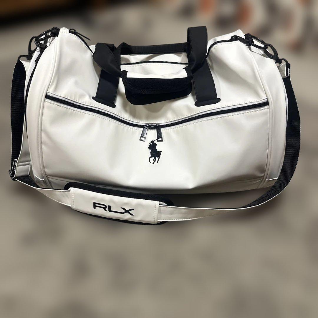 RLX RALPH LAUREN ホワイトボストンバッグ