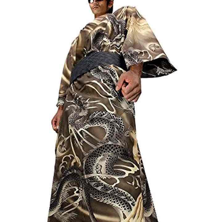 高級和柄紳士浴衣