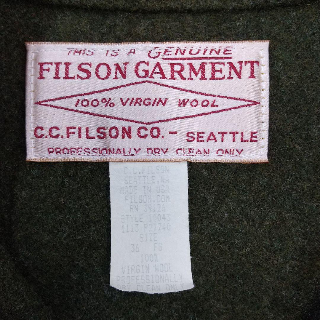 H740 FILSON GARMENT マッキーノクルーザー 長袖ジャケット