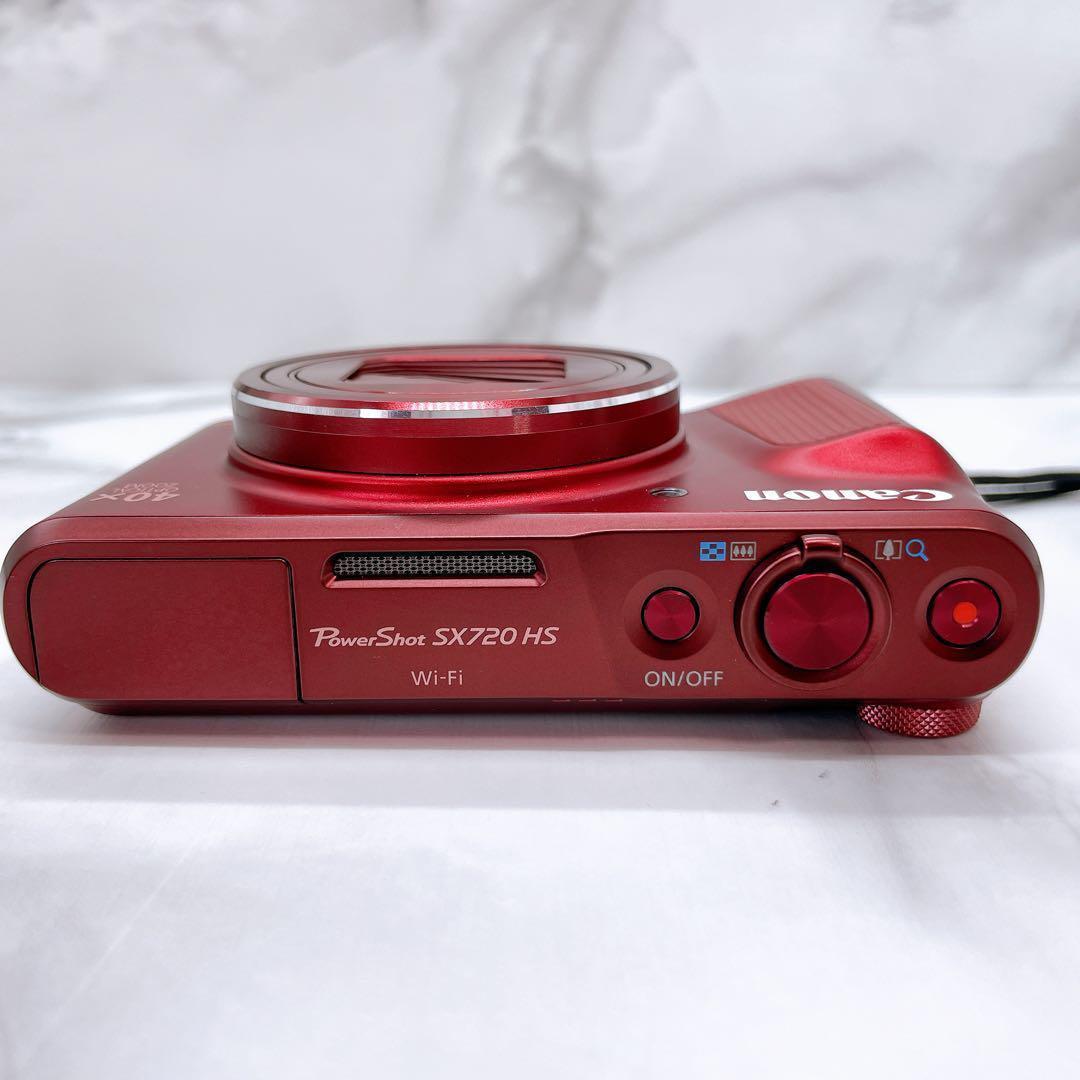 【完動品】Canon パワーショット　SX720HS デジタルカメラ　レッド
