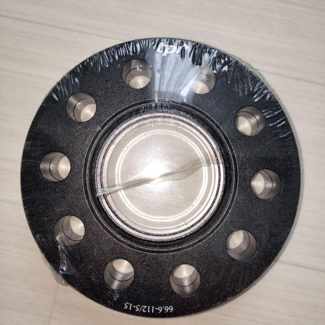 未使用tpi15mm 鍛造スペーサー 66.6-112/5-15 ハブリング無