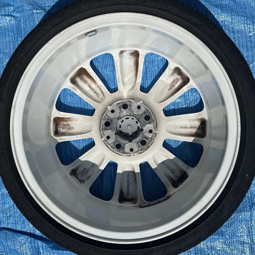 【送料込み】BMW MINI 純正ホイール 18インチ コーンスポーク ホワイト