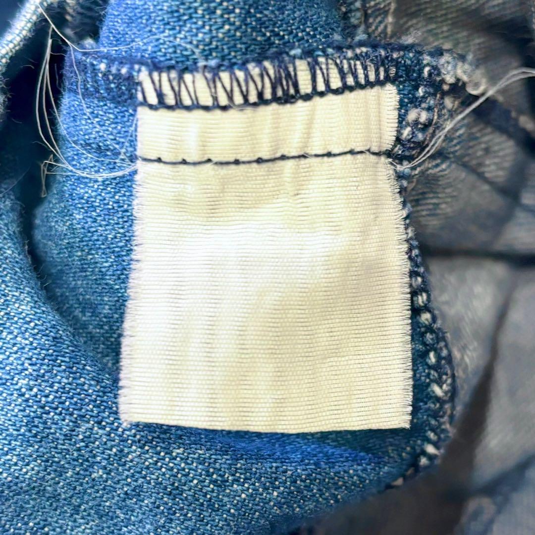 希少 山本寛斎 KANSAI MAN 刺繍 デニム シャツ - メルカリ