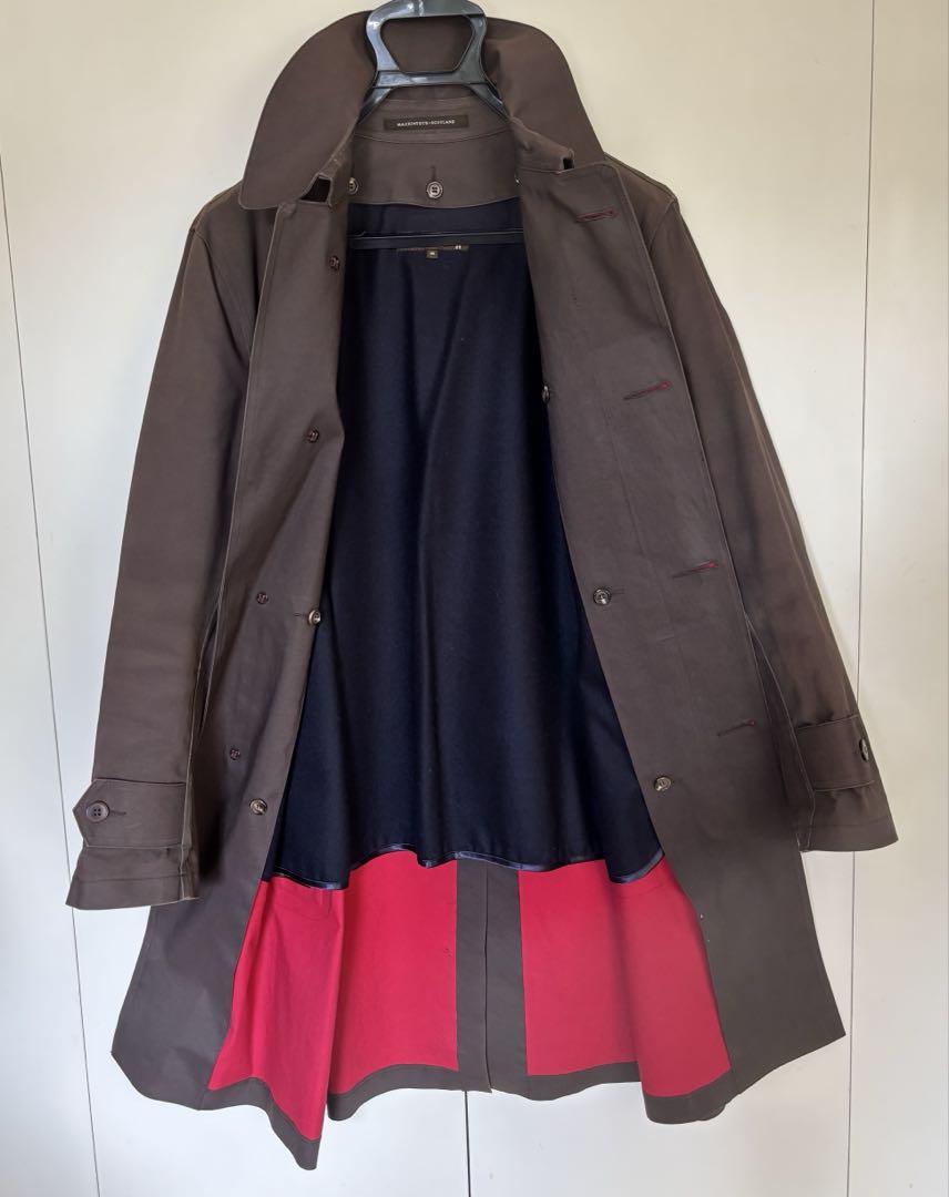 MACKNTOSH Made in Scotland メンズのゴム引きコート