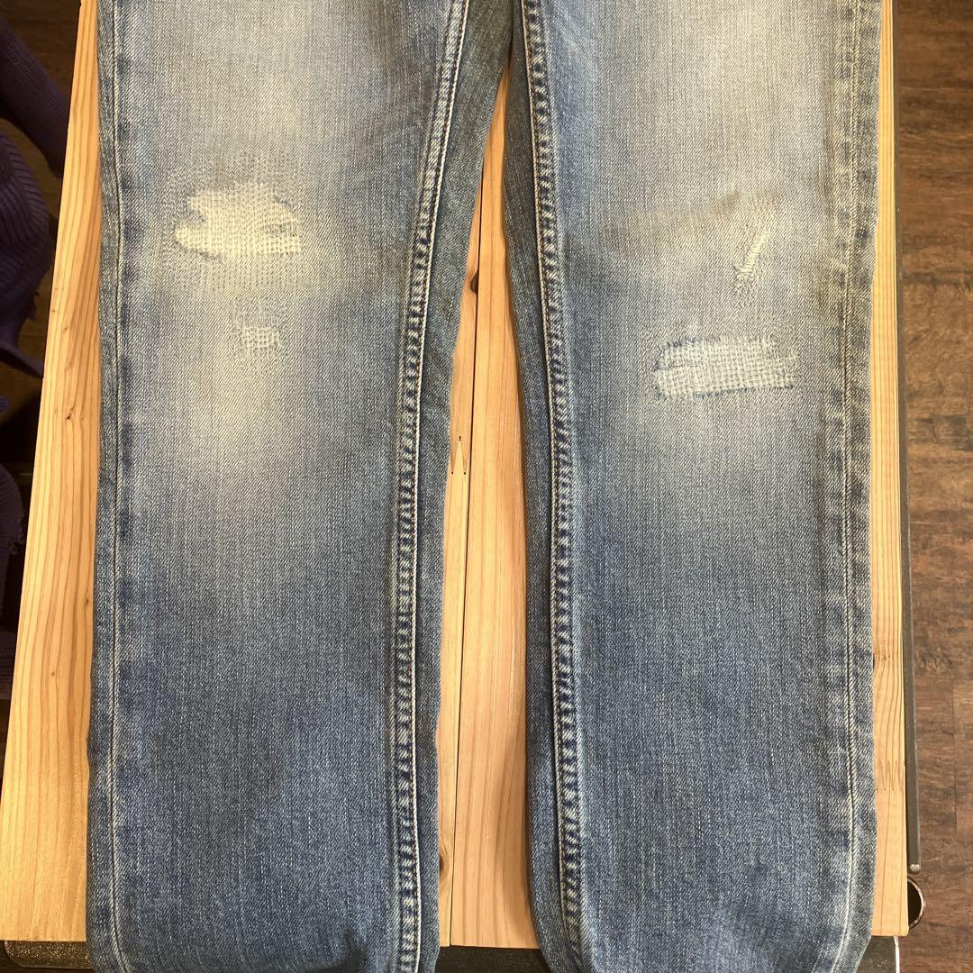 【新品】30%OFF ヌーディージーンズ Lean Dean W28 ダメージ
