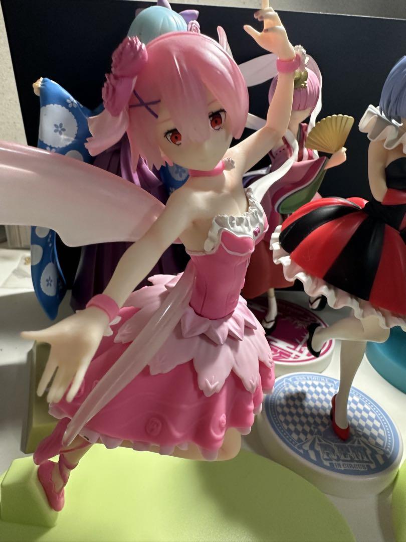 リゼロ フィギュア 6体セット まとめ売り レム、ラム - メルカリ
