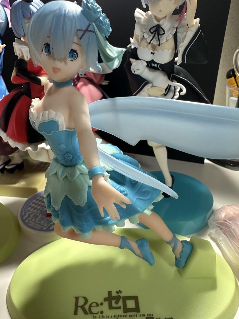 リゼロ フィギュア 6体セット まとめ売り レム、ラム - メルカリ