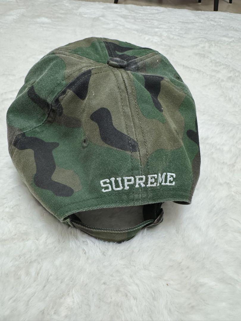 //あいさま専用//Supreme Sロゴ キャップ　迷彩　カモフラ 迷彩 SUPREME キャップ
