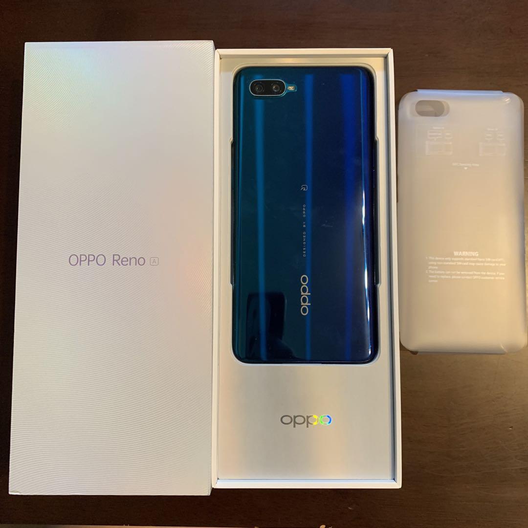 OPPO Reno A ブルー 128GB