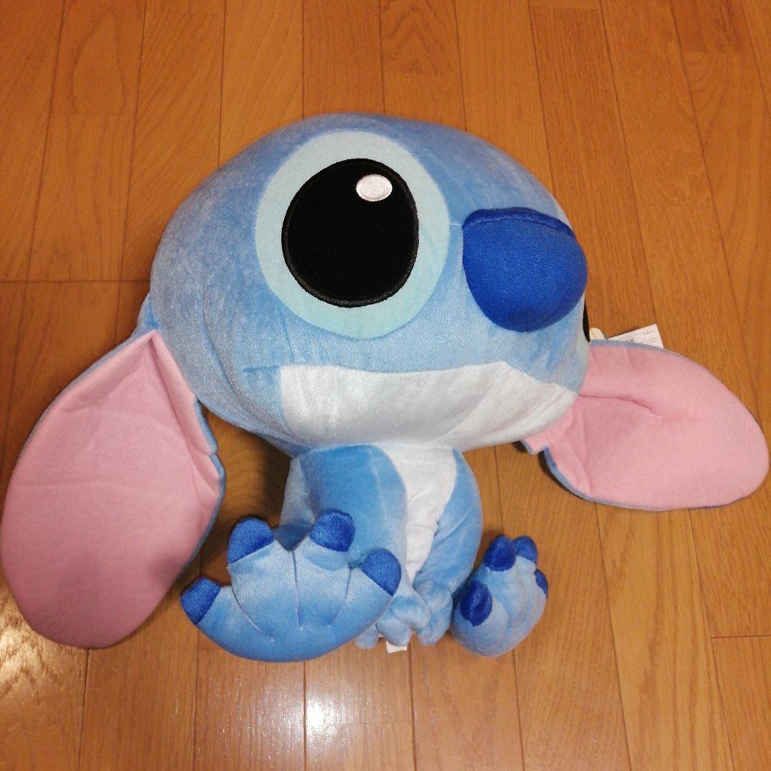 特大スティッチぬいぐるみ　タグ付