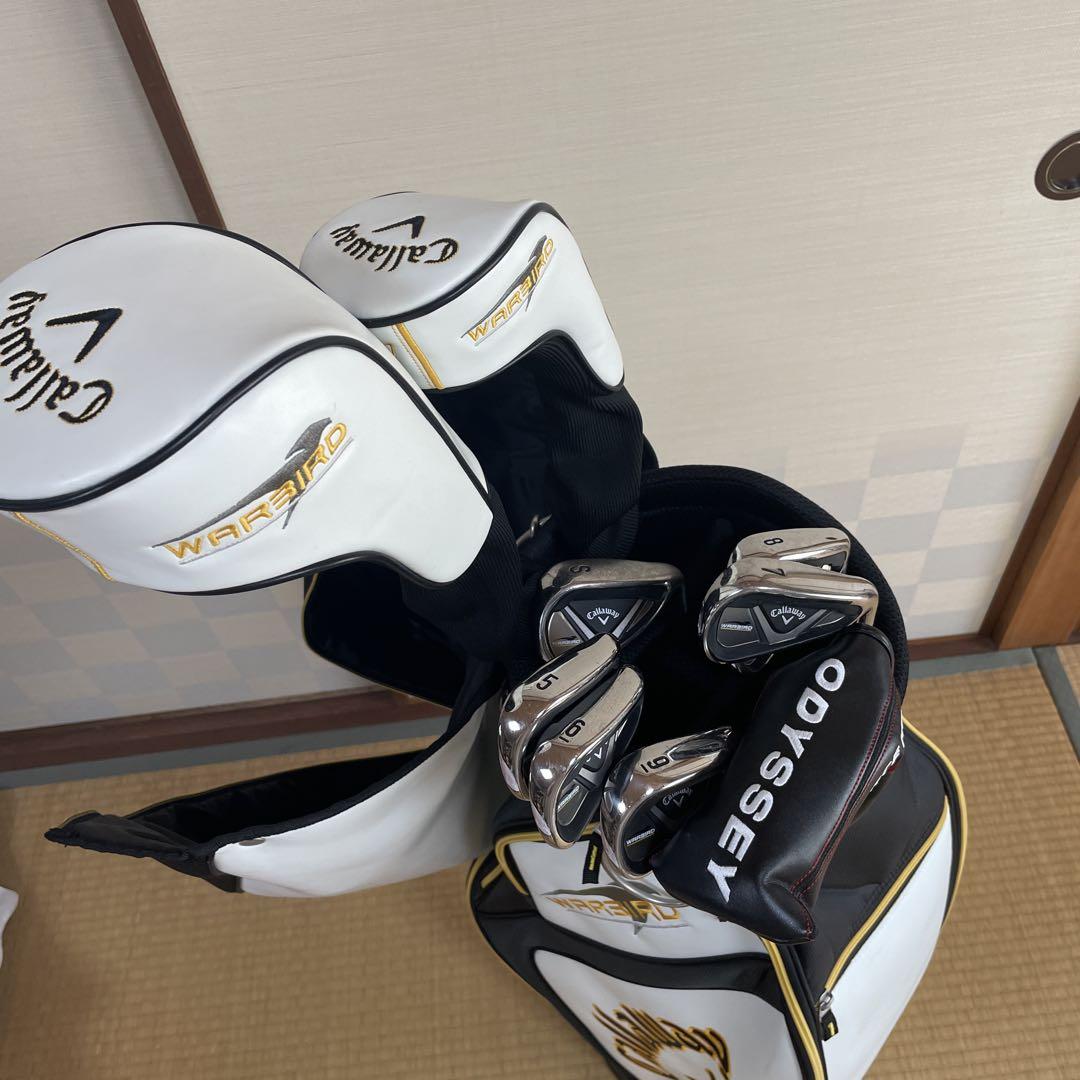 Callaway Warbird ゴルフバッグ+ゴルフクラブ10本セット　右利き