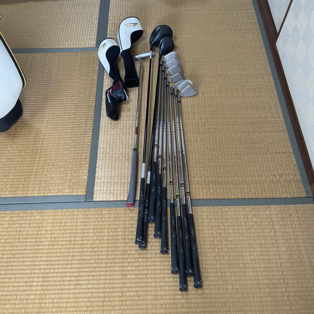Callaway Warbird ゴルフバッグ+ゴルフクラブ10本セット　右利き