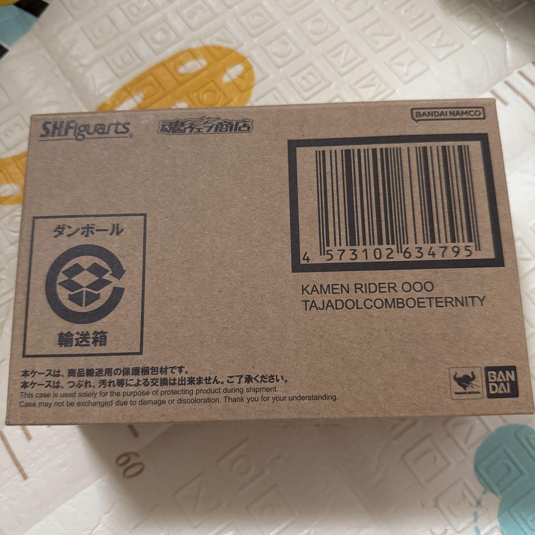 真骨彫タジャドルエタニティ　輸送箱未開封 新品未開封】真骨彫 仮面ライダーオーズ タジャドルコンボ