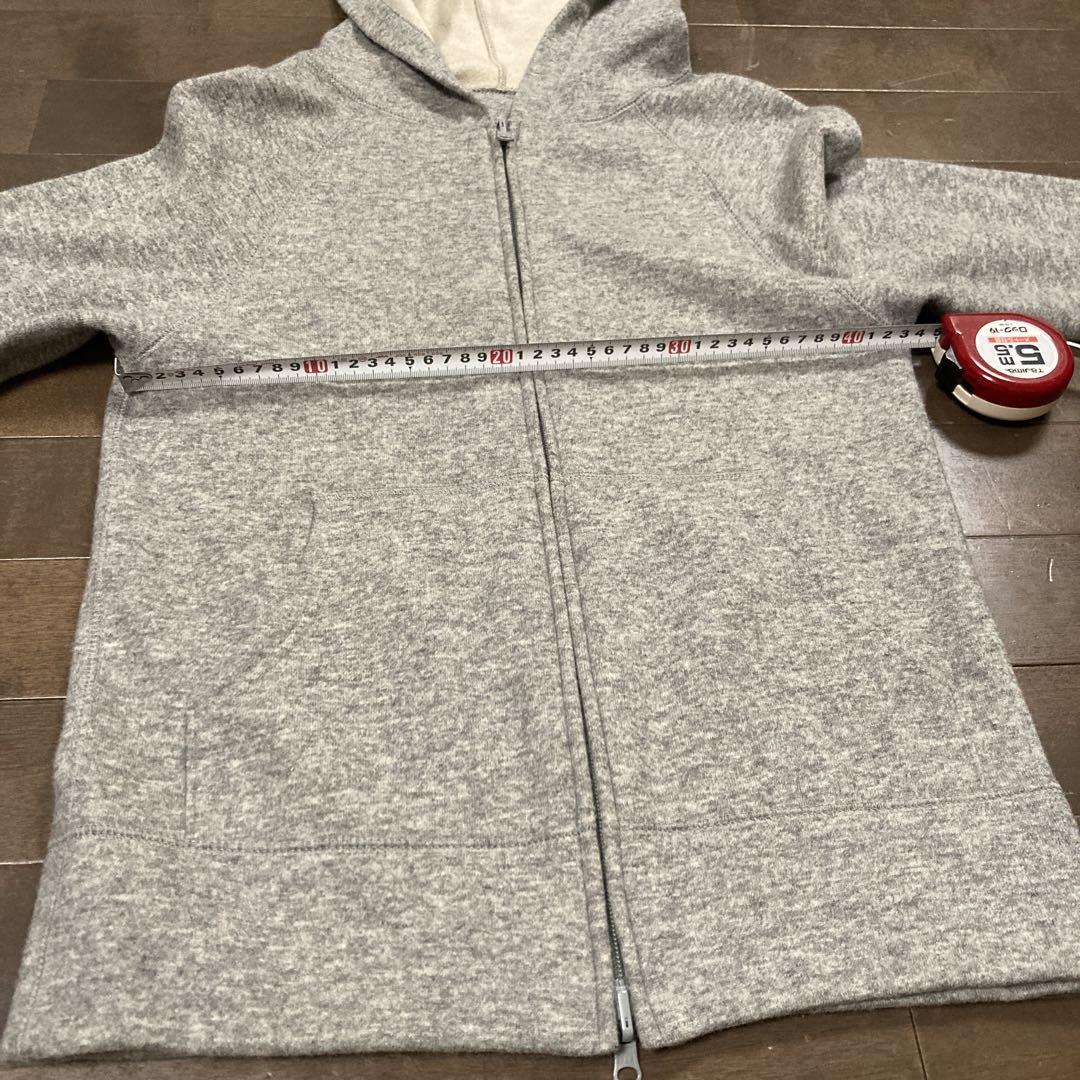 DAMA collection カシミア100% パーカー グレー 杢グレー