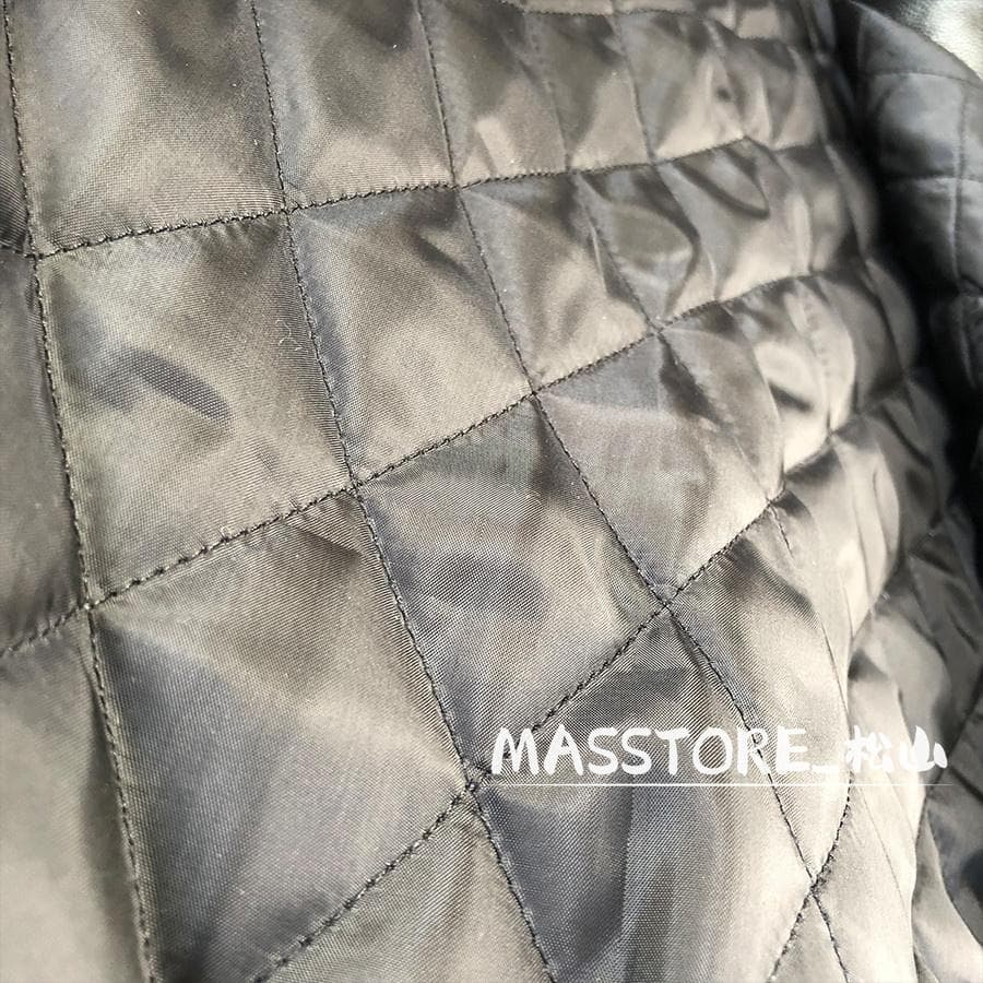 スタジャン 中綿レザージャケット牛革 本革ストリートファッション刺繍 S-6XL スタジャン 中綿レザージャケット牛革 本革ストリートファッション刺繍 S-6XL