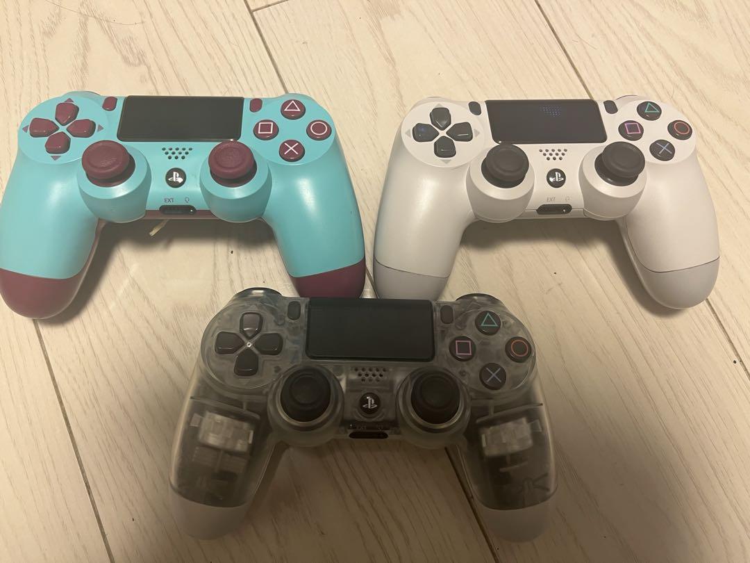 【ジャンク】PS4 ワイヤレスコントローラー 3個セット
