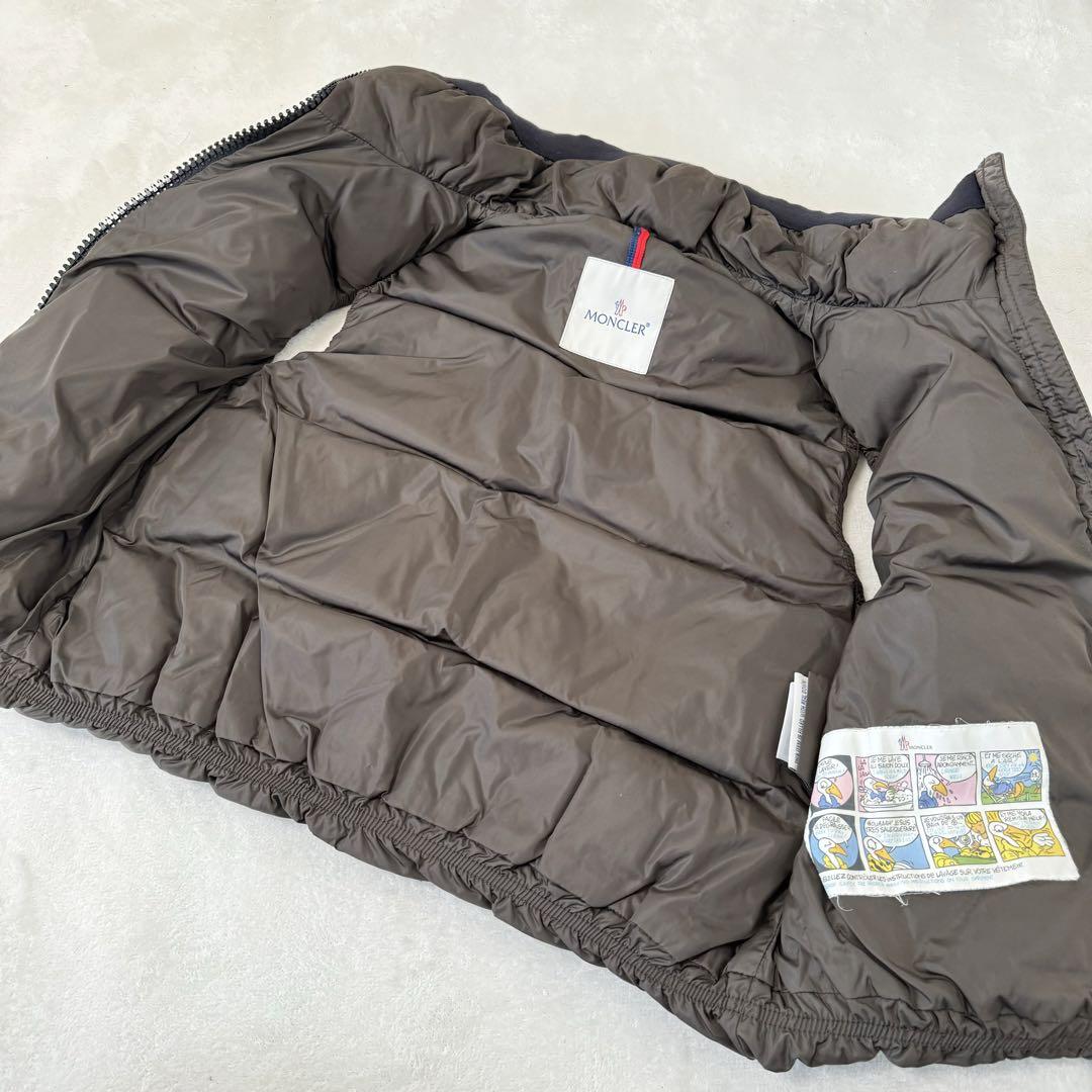 MONCLER モンクレール　ダウンベスト　カーキ　0サイズ