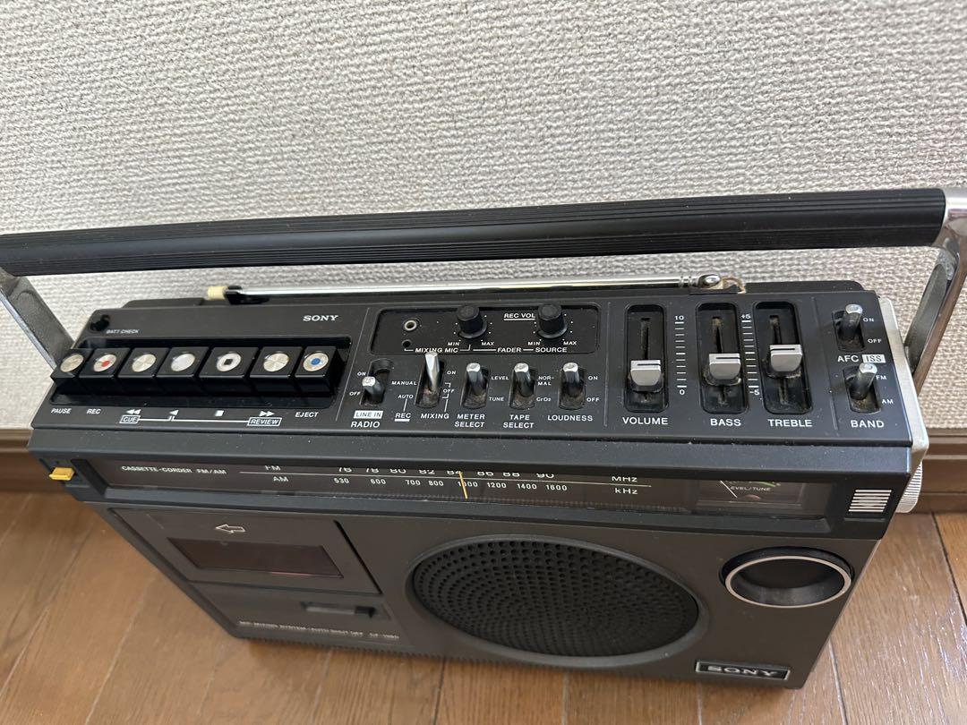 ソニー　ラジカセ　CF1980　初代モデル　レトロ