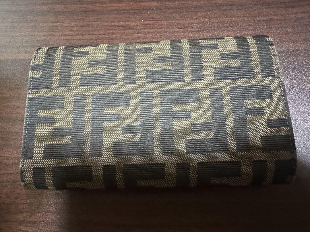 FENDI FF柄 三つ折財布 ユニセックス