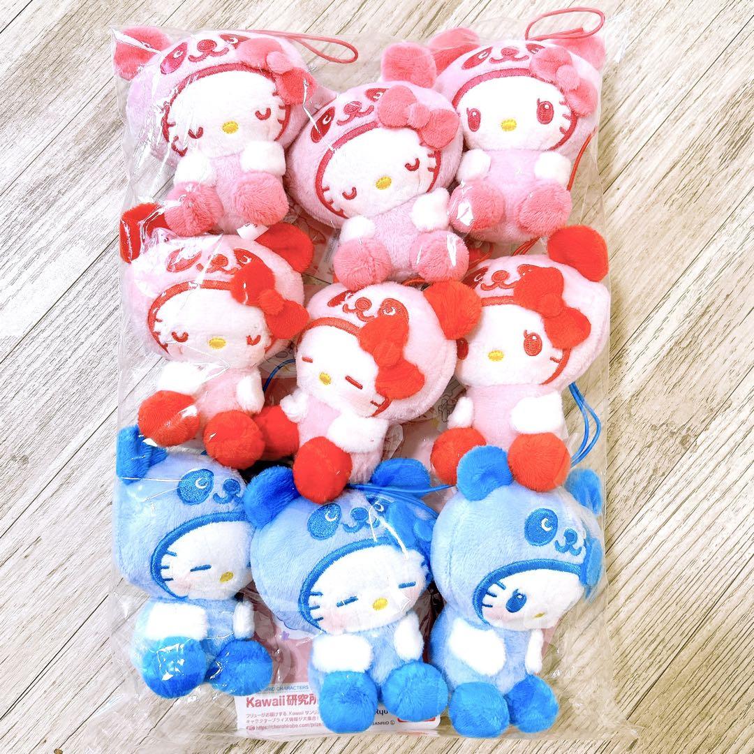 サンリオ ハローキティ キティちゃん むにゃすやマスコット ぬいぐるみ 限定品 ハローキティ キティちゃん kitty むにゃすやマスコット 新商品