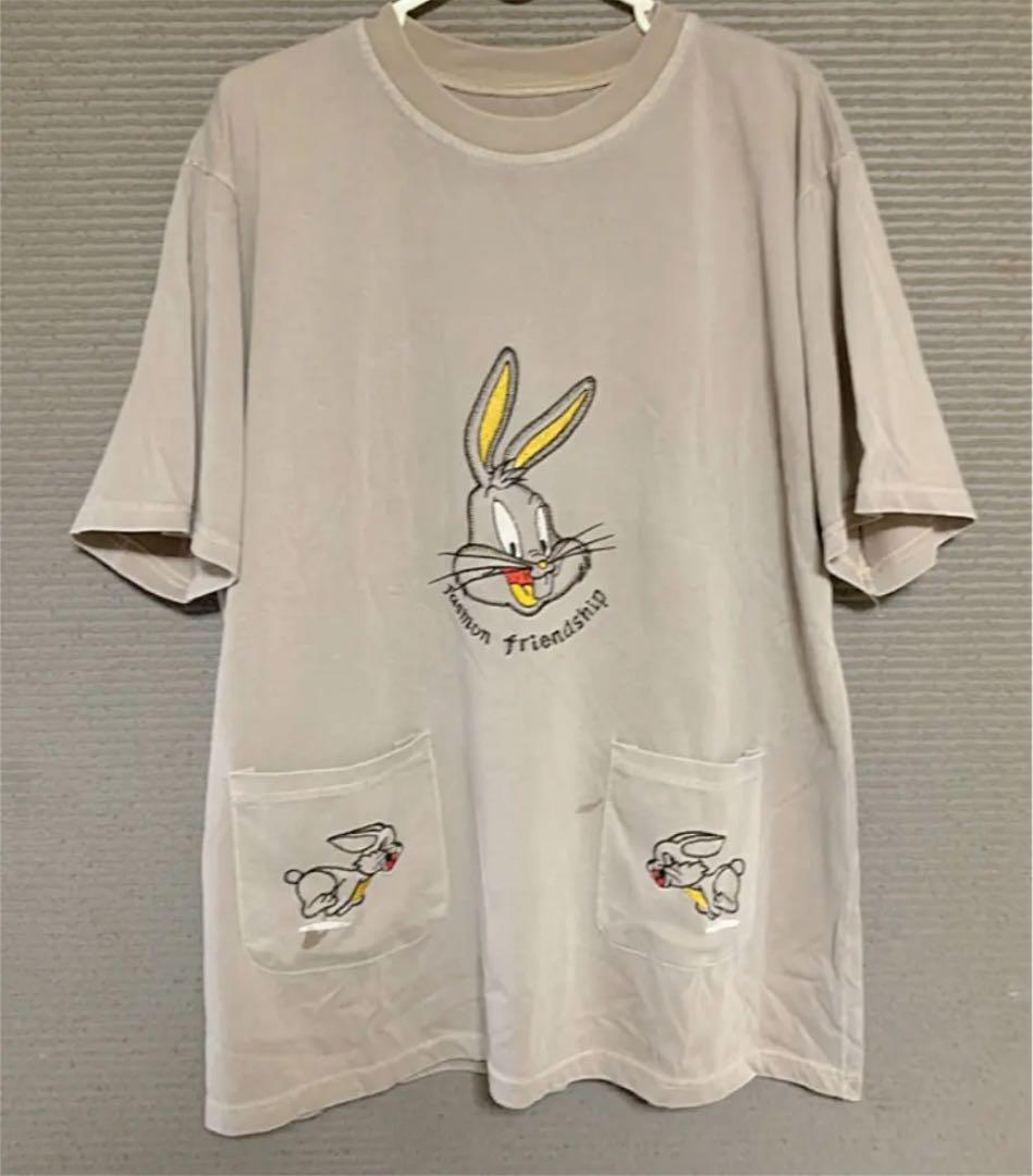 格安!Looney Tunes バックスバニーTシャツ◎ポケット付き☆