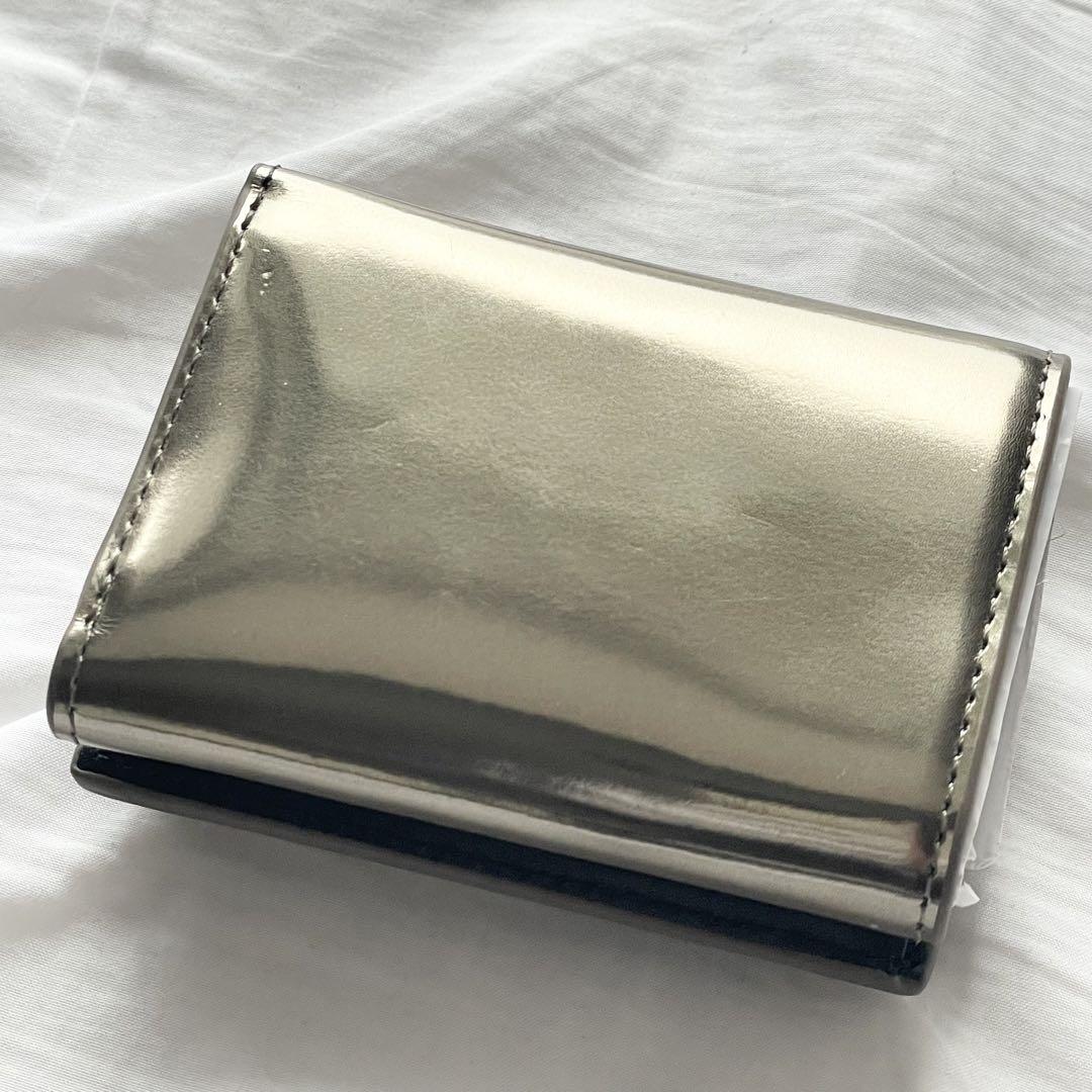 DIESEL 1dr Tri Fold Coin Xs Ii ゴールド レザー