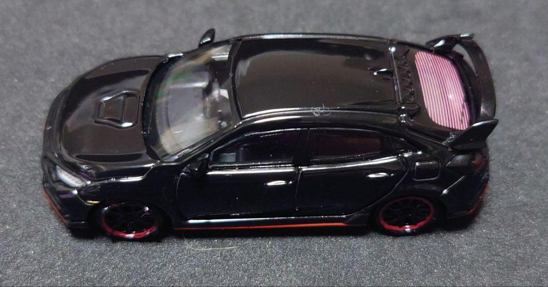 MINIGT Honda Civic TypeR クリスタルブラックL&Rセット