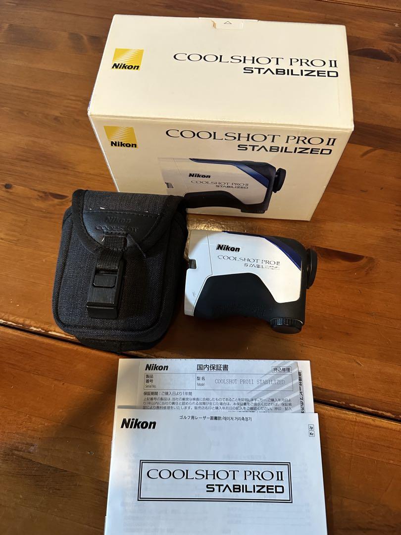 ラウンド用品・アクセサリー Nikon COOLSHOT PRO II STABILIZED