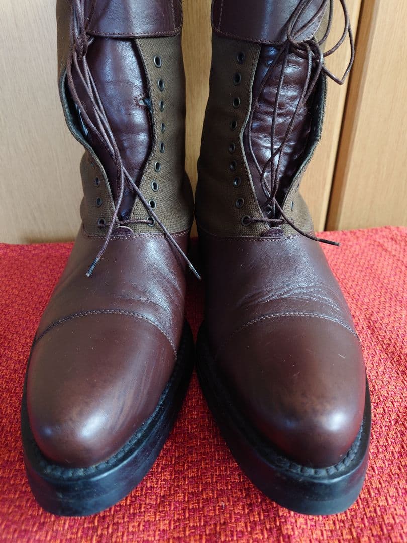 【希少】MIUMIU メンズ ブーツ サイズ8 vero cuoio 【希少】MIUMIU メンズ ブーツ サイズ8 vero cuoio