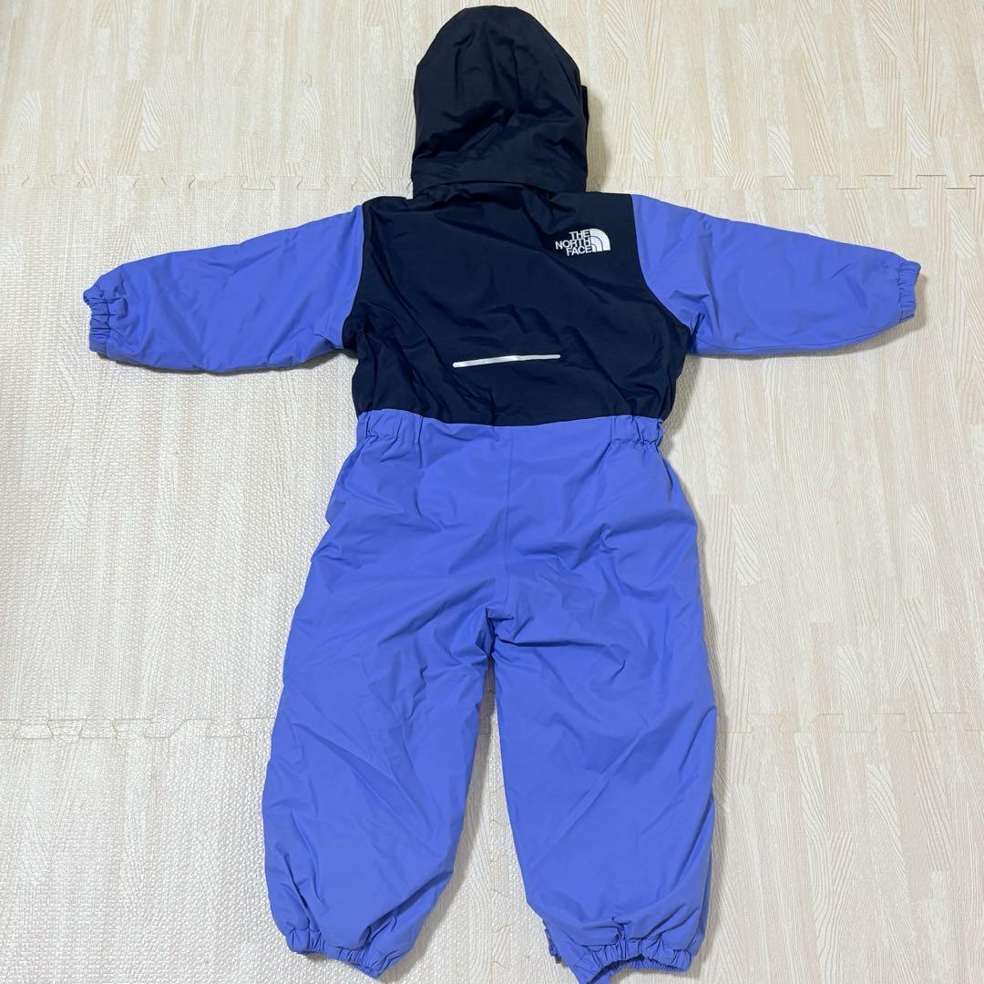 ノースフェイス　スノーワンピース　90 ノースフェイス スノーワンピース スノーウェア 90 ブルー