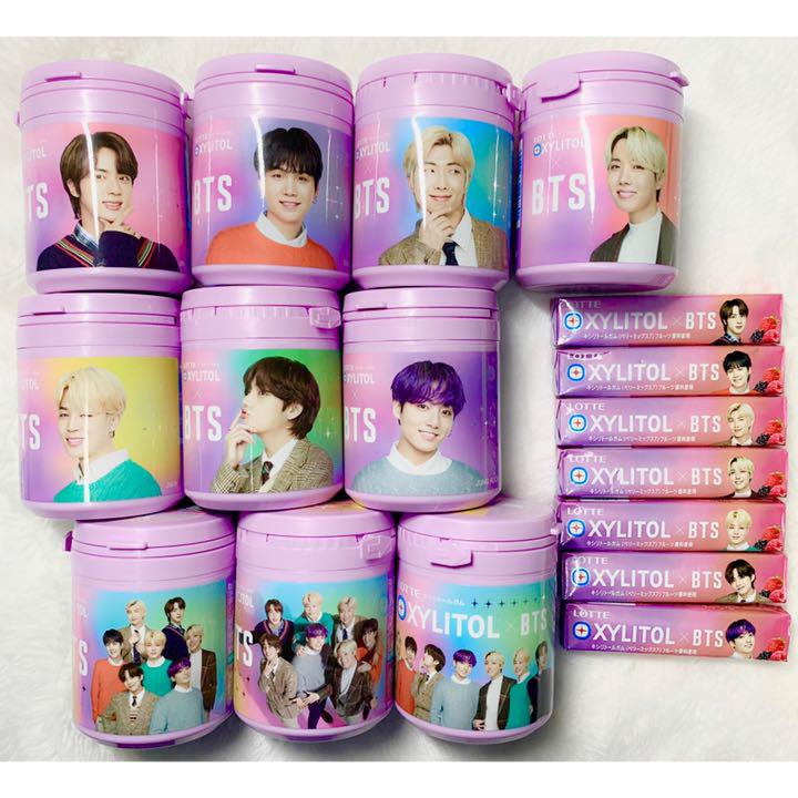 すぐったレディース福袋 キシリトール BTS 全種類コンプリート smile 店舗や値段 全9種セット ボトル キシリトールガム BTS アイドル