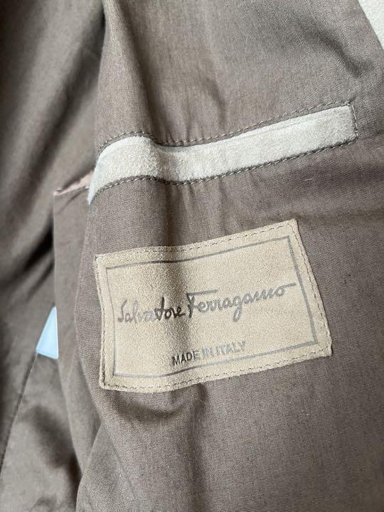フェラガモ レザー ジャケット 50（Salvatore Ferragamo）