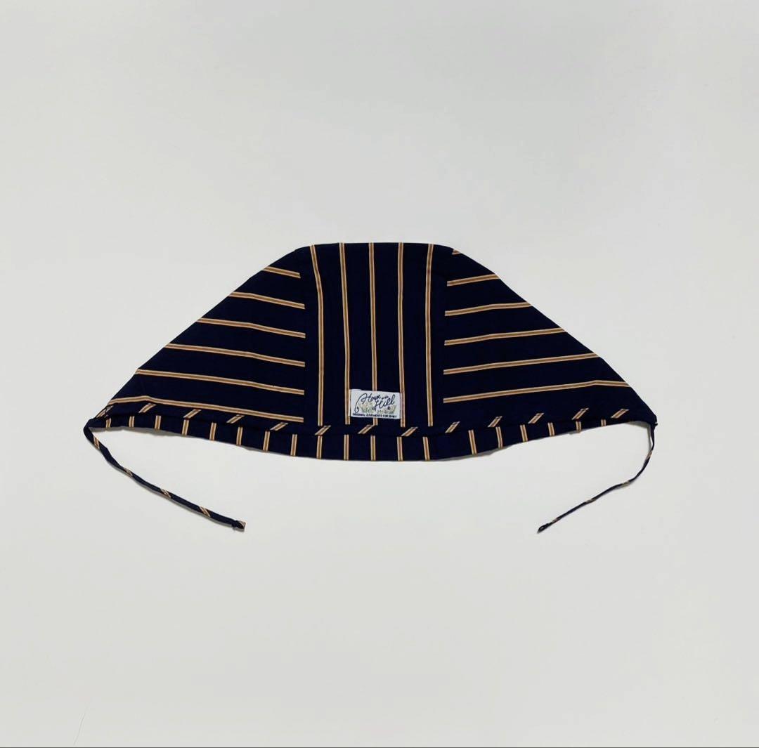 House on the Hill ボンネットネイビーストライプ navy 90