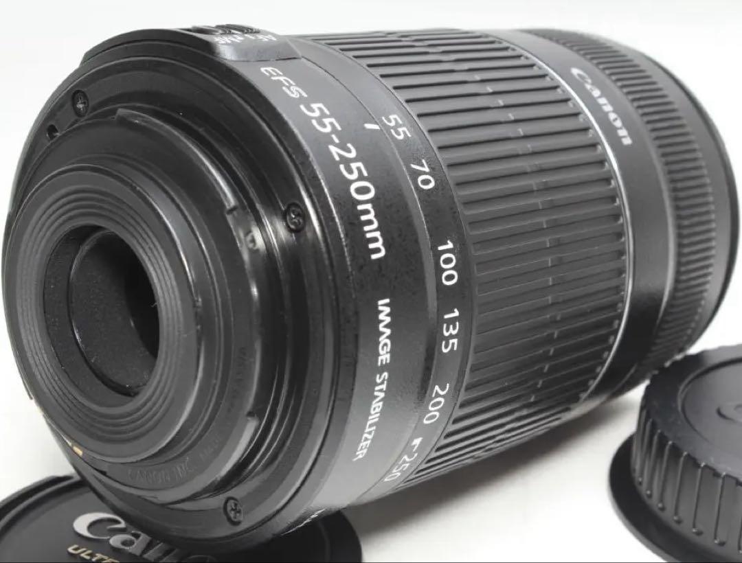 Canon純正 55-200mm 望遠レンズ a4250 ❤️望遠レンズ❤️Canon EF-S 55-250mm IS Ⅱ - メルカリ
